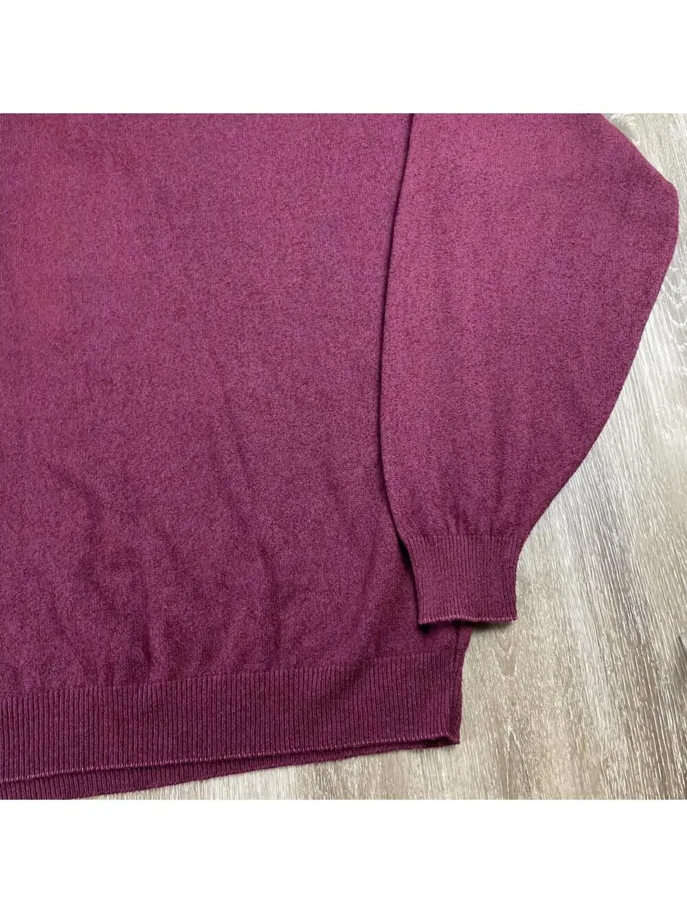 Vintage Natural Exchange Alexander Lloyd Sweater Henley Men's 3XLT Maroon